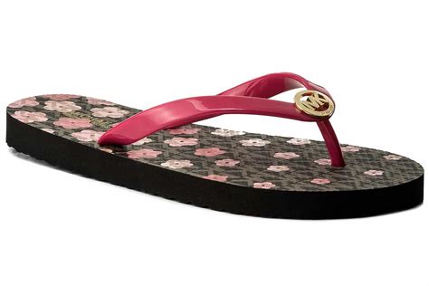 michael kors flip flops rosa|michael kors closed toe sandals.